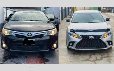 How This Nigerian Mechanic Turned a Toyota Camry into a Lexus Lookalike